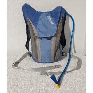 Camelbak Women Charm 50 Oz 1.5 L Hiking Cycling Backpack Blue Gray